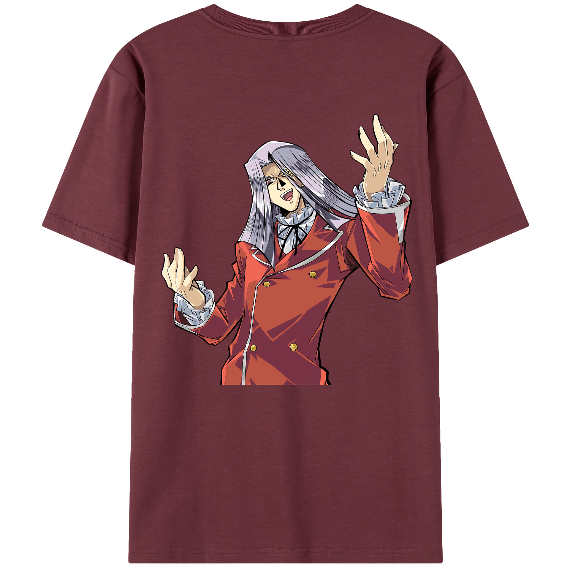 （画像用） 遊☆戯☆王 Yu-Gi-Oh! 綿100％半袖Tシャツ（背面プリント）